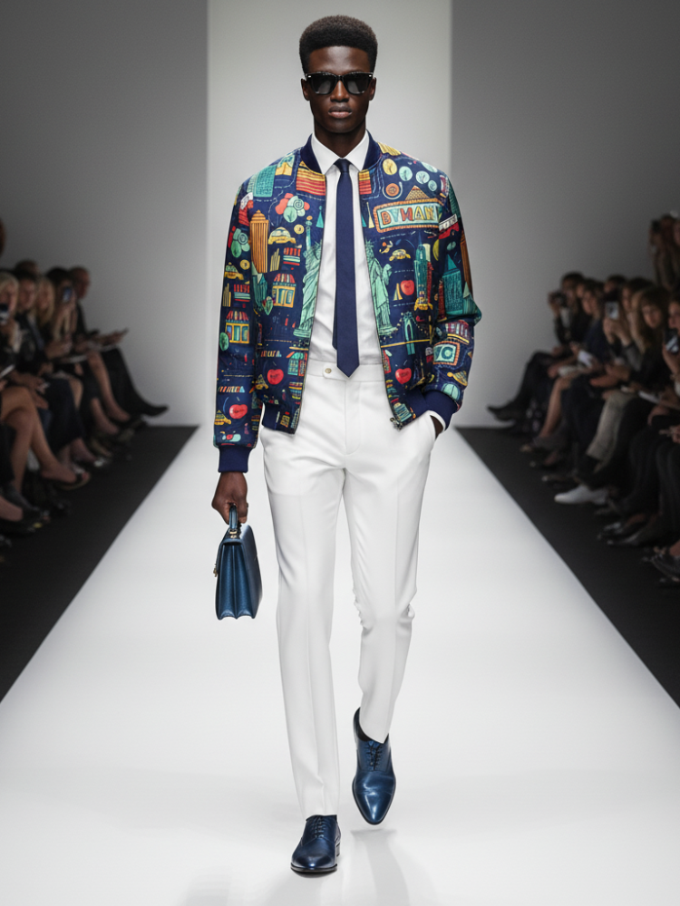 MEATPACKING Sequin Tuxedo Blazer Jacket BYMANYC ® New York main image 0