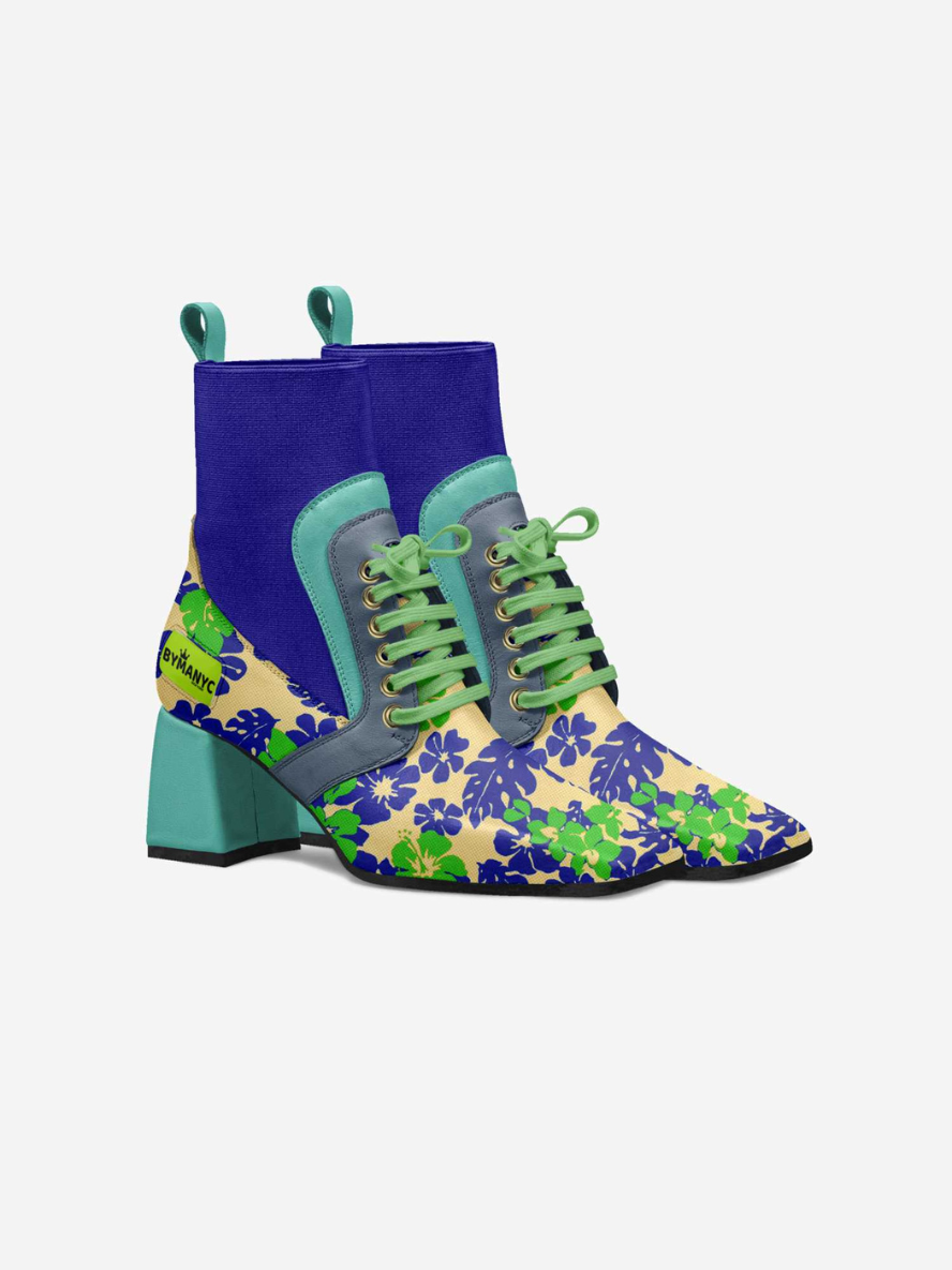 BYMANYC ® NYC Times Square Pulse: Vegan Women's Booties of Intense Luxury - BYMANYC ® New York