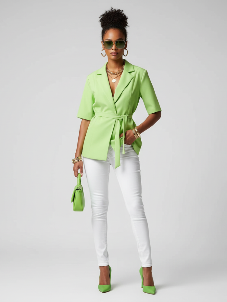 Blazer Tie-Waist, Chelsea | Women - BYMANYC ® New York - BYMANYC ® New York