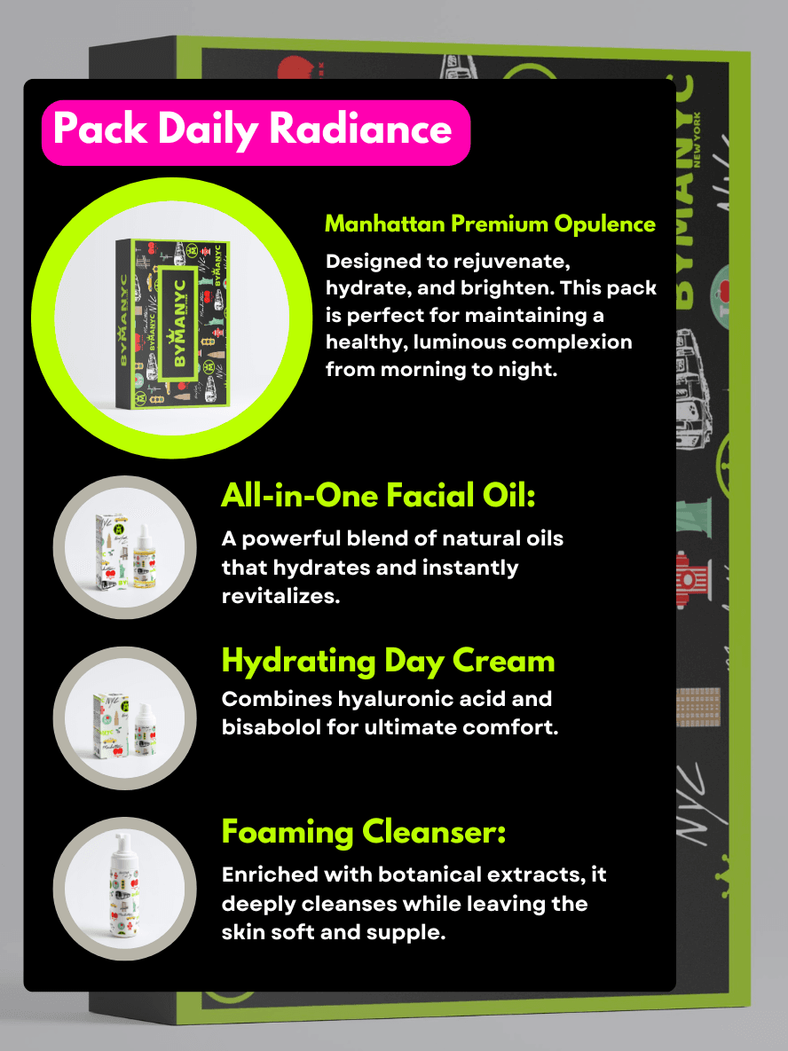 Daily Radiance Pack - Manhattan Premium Opulence Edition - BYMANYC ® New York