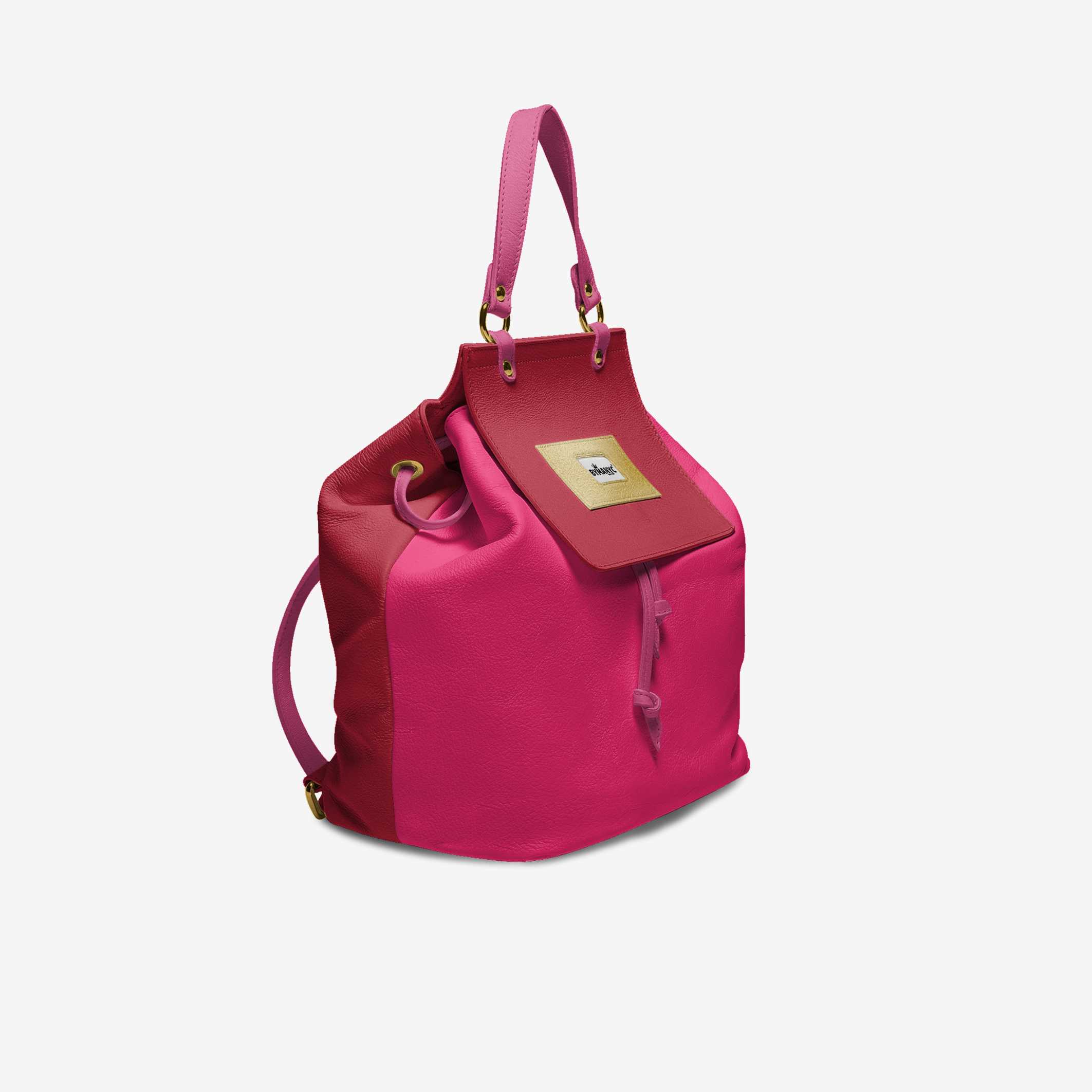 Handbag Vegan SOHO PINK – BYMANYC ® New York Made in Italy - BYMANYC ® New York