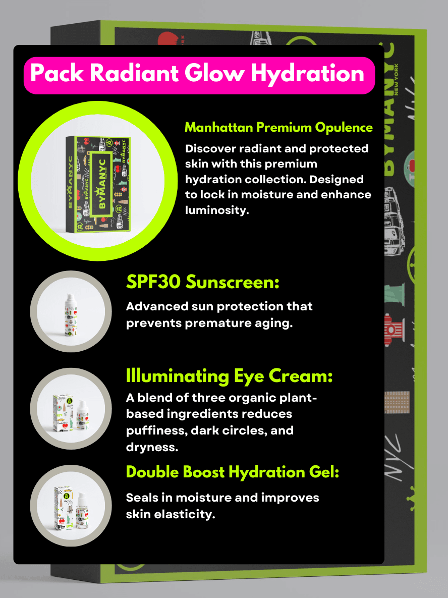 Hydra-Glow Pack - Manhattan Premium Opulence Edition - BYMANYC ® New York