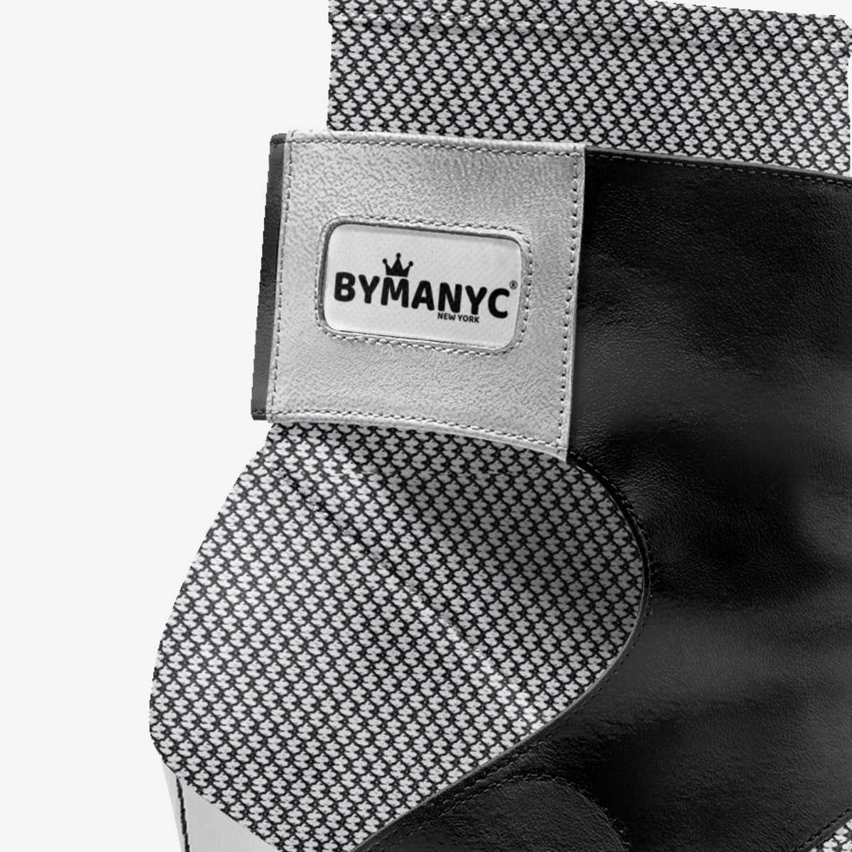Limited Edition Vegan Stiletto Boots BYMANYC® New York Futurista Onyx - BYMANYC ® New York