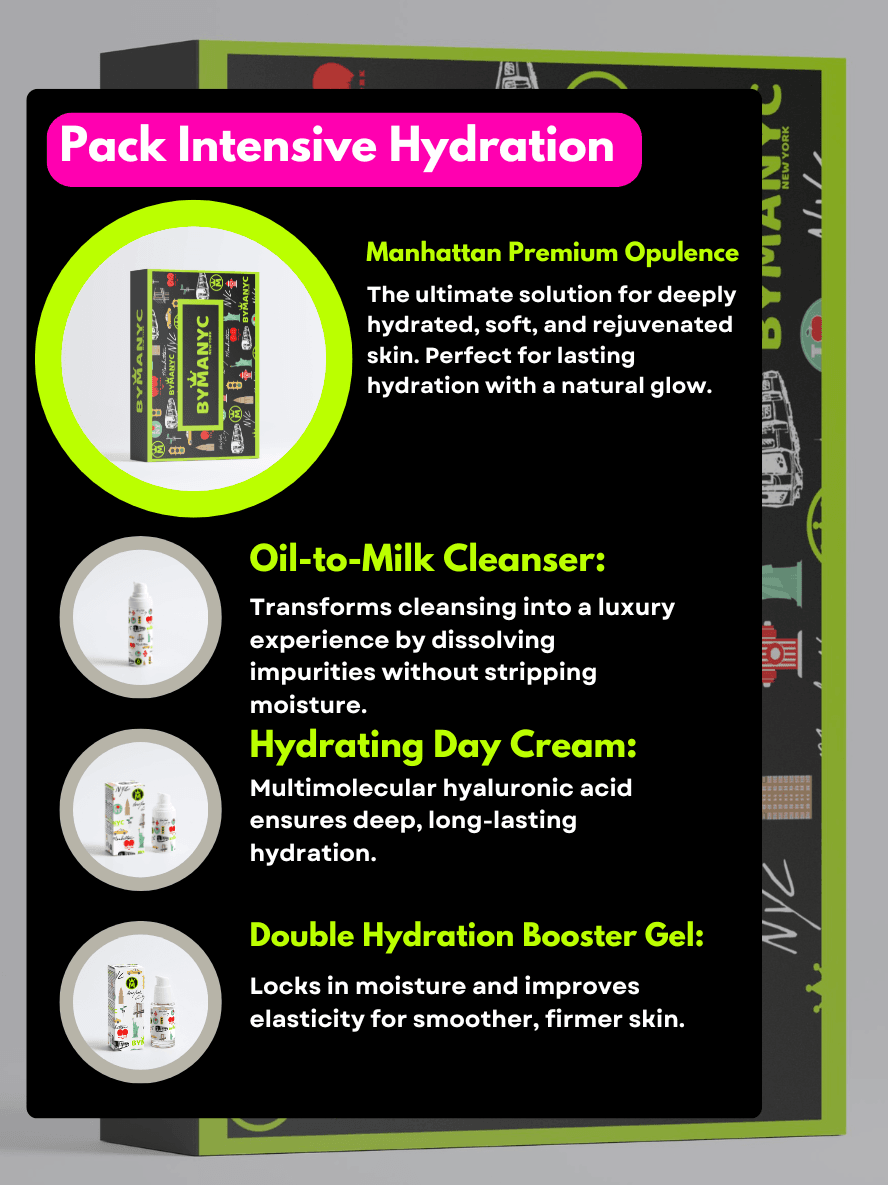 Ultra Hydration Pack - Manhattan Premium Opulence Edition - BYMANYC ® New York