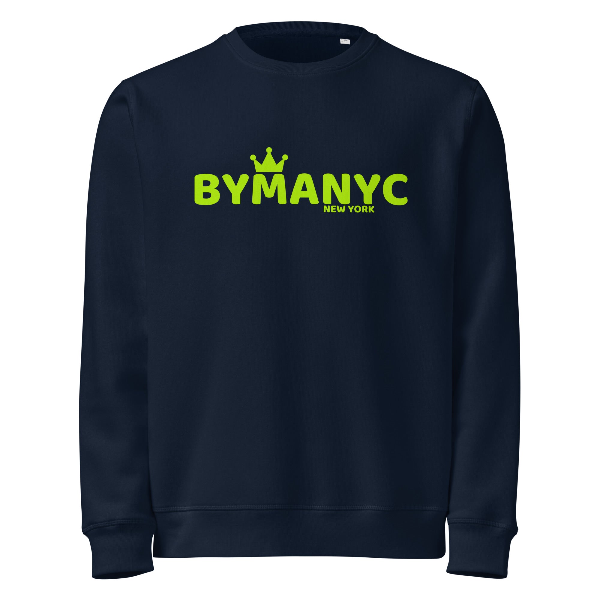 Unisex Organic Sweatshirt LOVE PARK AVENUE – BYMANYC ® New York | Vegan Streetwear - BYMANYC ® New York