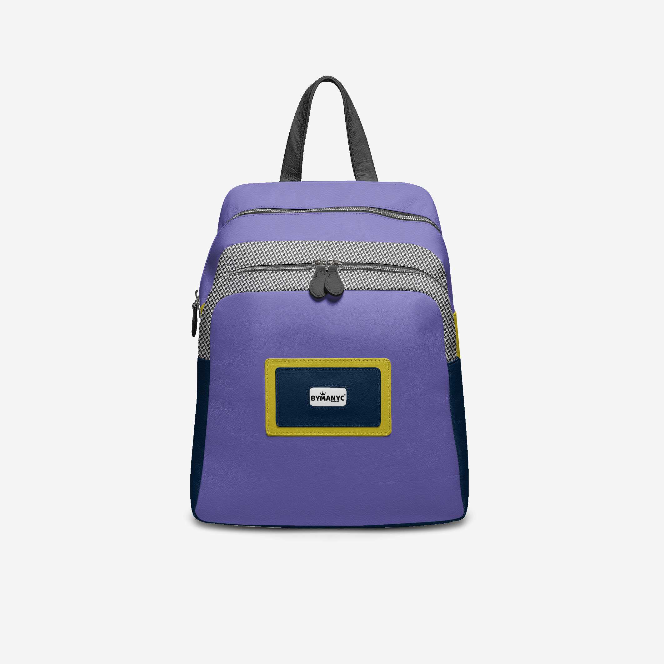 Urban Violet Vegan Backpack by BYMANYC ® New York – Made in Italy - BYMANYC ® New York