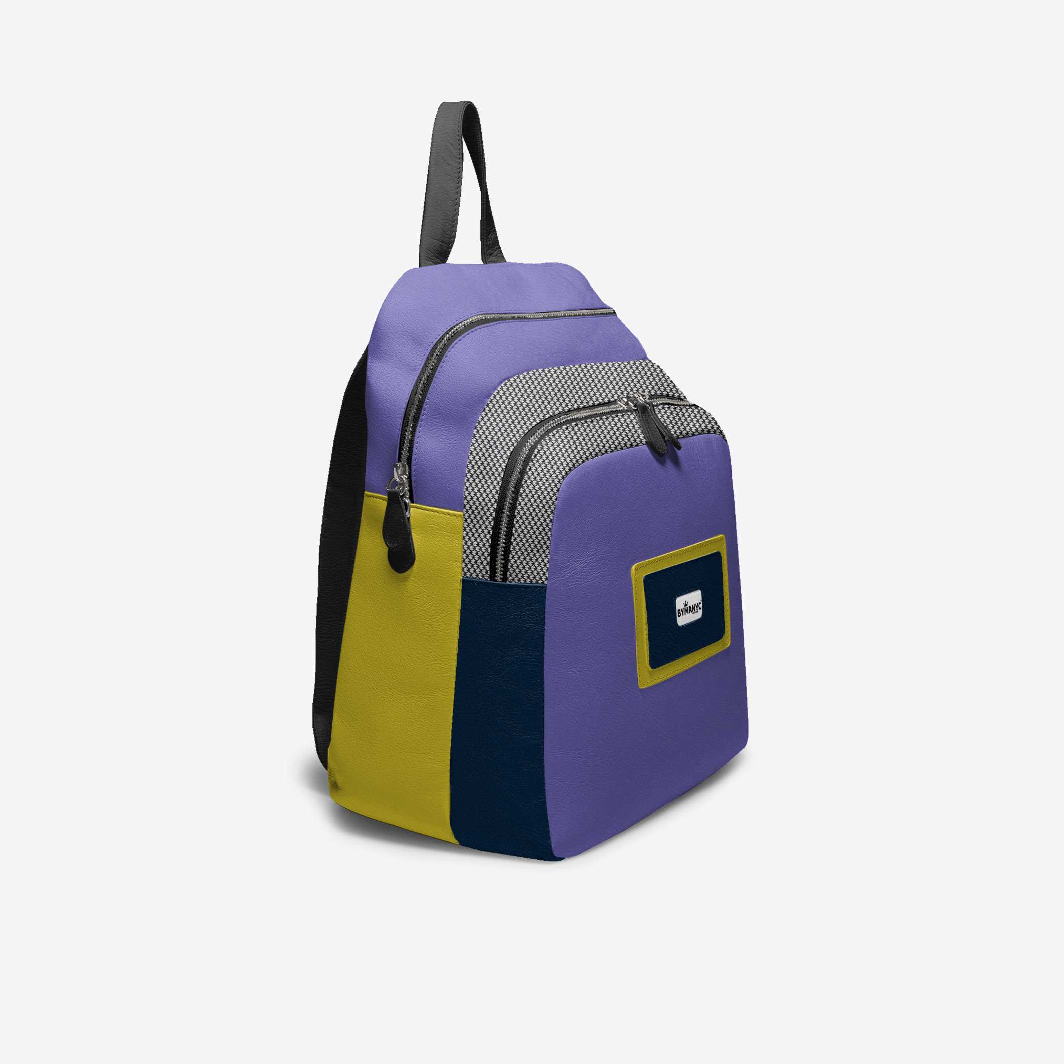 Urban Violet Vegan Backpack by BYMANYC ® New York – Made in Italy - BYMANYC ® New York