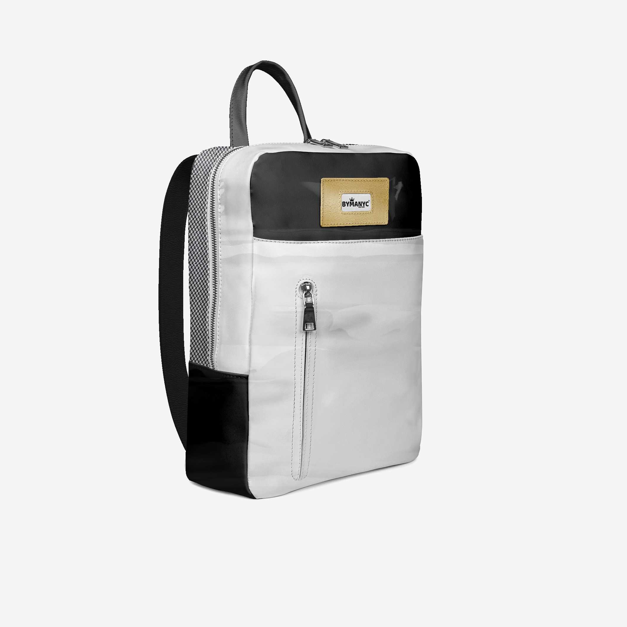 Vegan Eco-Tech Backpack for 16" Laptop | BYMANYC ® New York Downtown Edge - BYMANYC ® New York