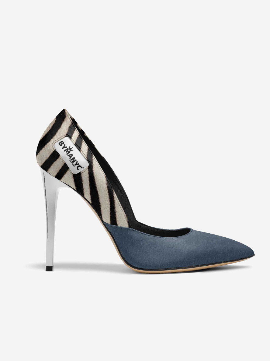 Vegan Women’s Stiletto Shoe BYMANYC ® New York – HARLEM Noir Luxe - BYMANYC ® New York