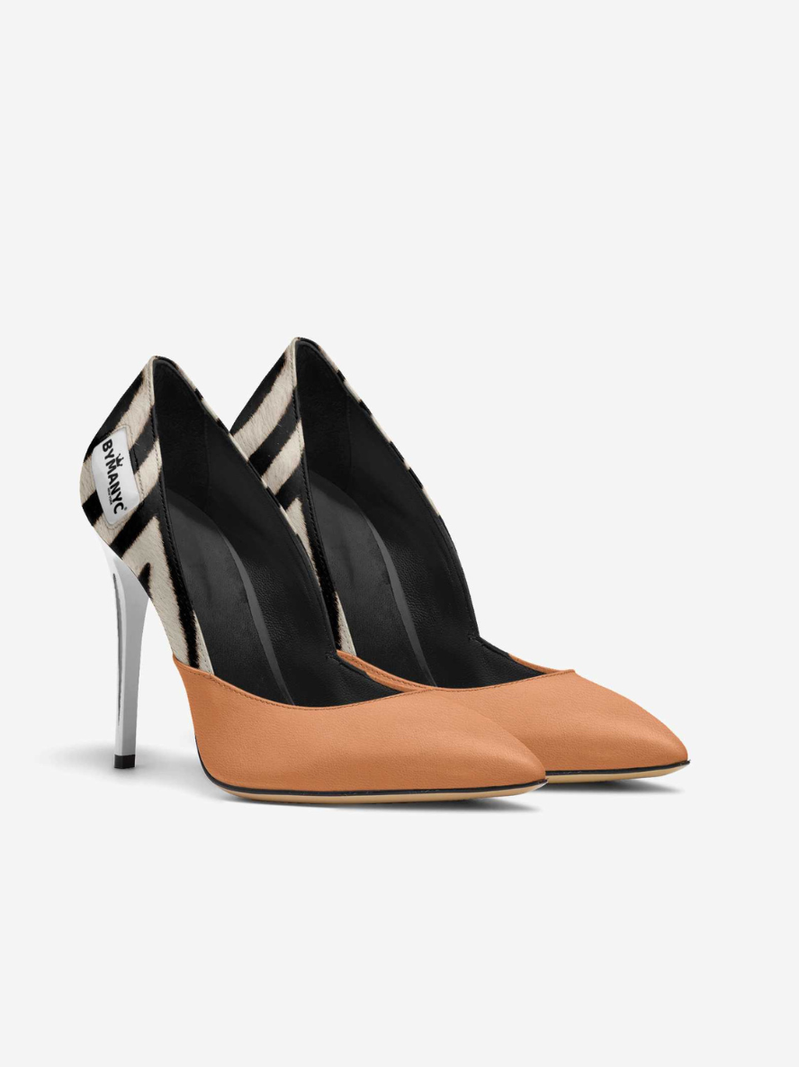 Vegan Women’s Stiletto Shoe BYMANYC ® New York – UPPER WEST GLAM - BYMANYC ® New York
