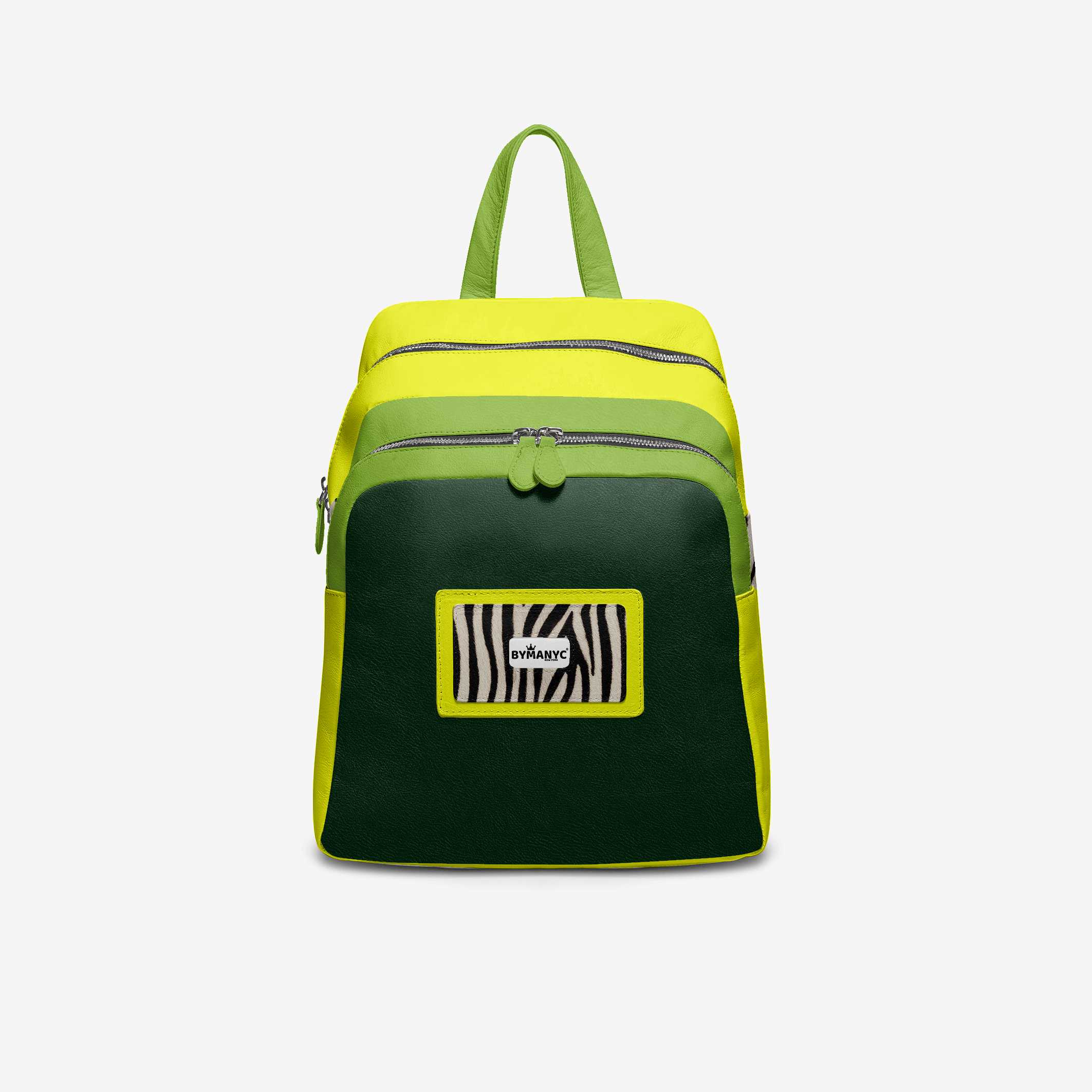 Zebra Jungle Backpack by BYMANYC ® New York – Handmade Vegan Luxury - BYMANYC ® New York