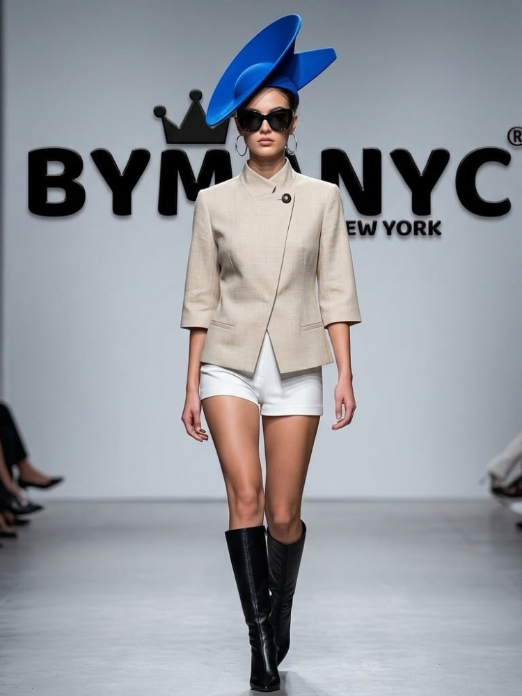 WOMEN'S JACKET Prêt-à-Porter Greene BYMANYC ® New York - New Collection