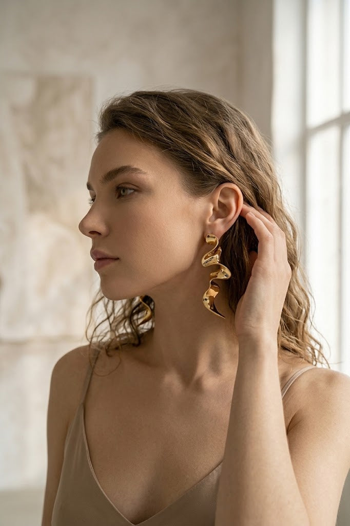 WOMEN'S EARRINGS NYC Eco-Friendly FASHION MUSEUM MILE BYMANYC ® New York