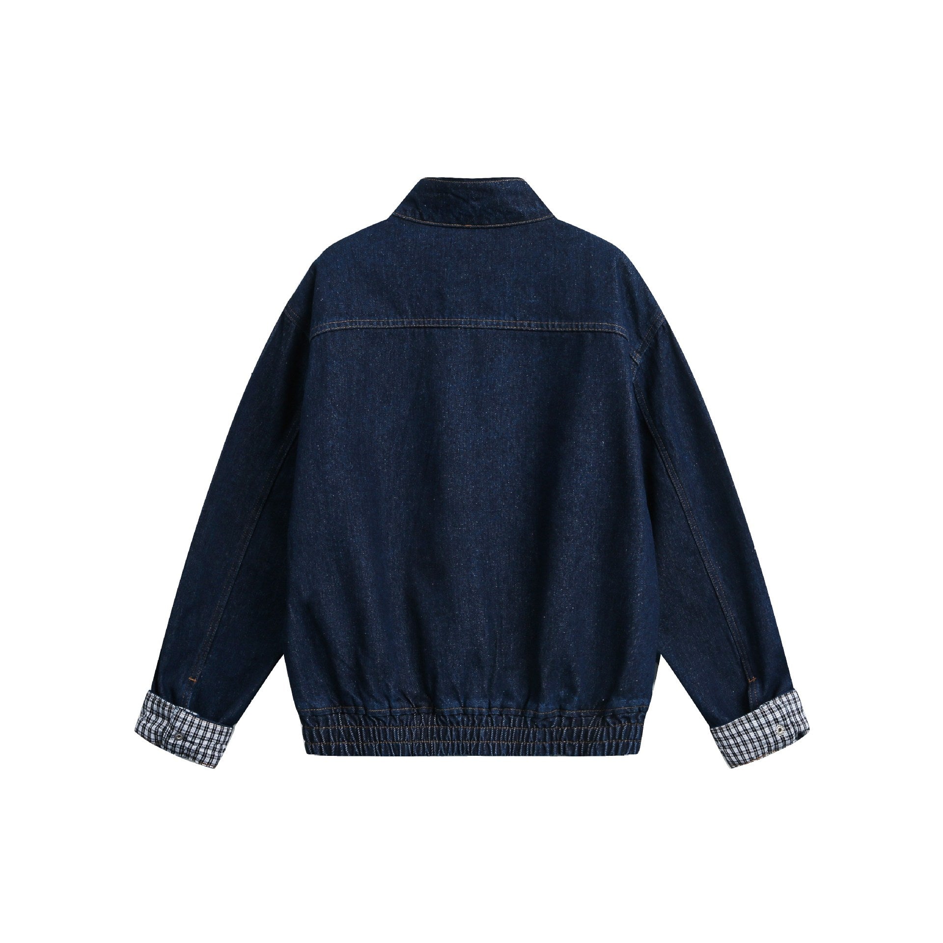 TitleWomen's All-Over Printed Denim Bomber Jacket BYMANYC ® New York CONTEMPORARY VIBRANT MODERN FASHION - New Collection