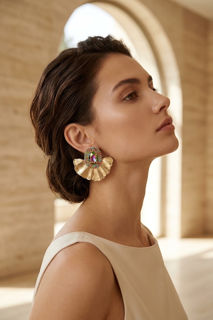 WOMEN'S EARRINGS NYC Eco-Friendly FASHION GRAND CENTRAL BYMANYC ® New York
