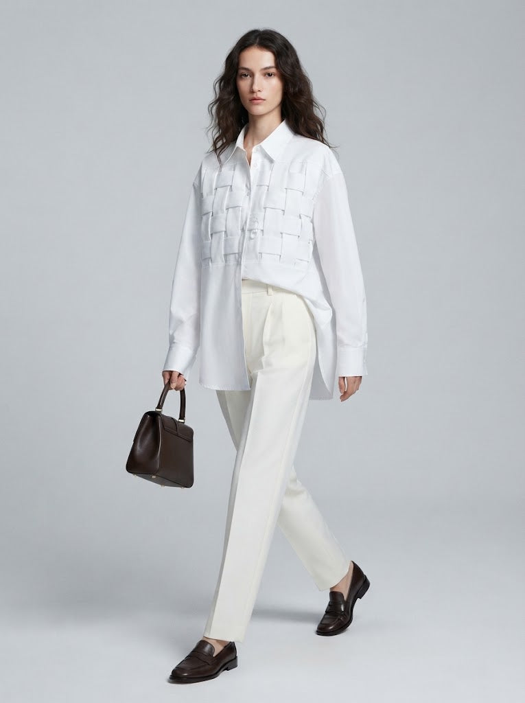 WOMEN'S BLOUSE NYC Eco-Friendly LITTLE ITALY BYMANYC ® New York