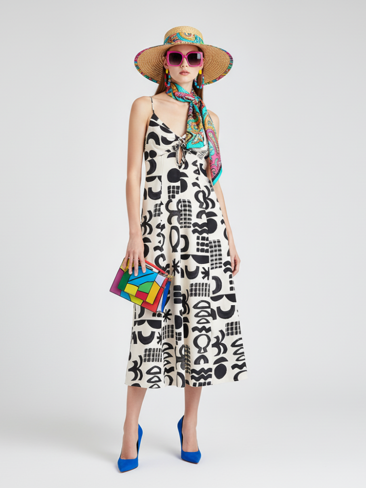  A-line Floral Dress, Dumbo | Women - BYMANYC ® New York  NYC Wholesale Boutique Inventory - No MOQ & Ready to Ship