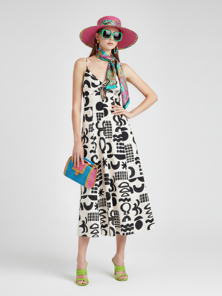  A-line Floral Dress, Dumbo | Women - BYMANYC ® New York  NYC Wholesale Boutique Inventory - No MOQ & Ready to Ship
