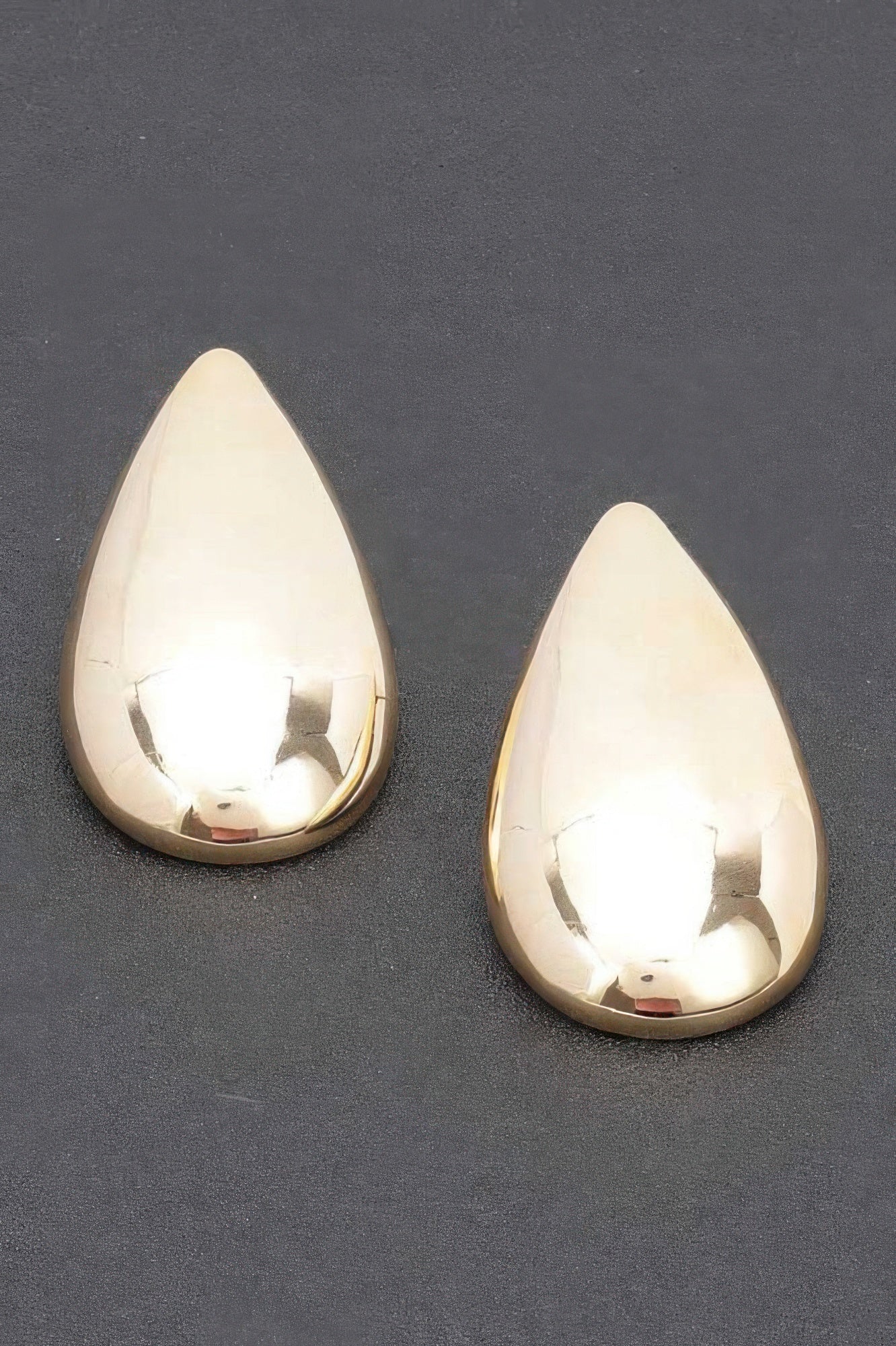  ASTOR Gold Plated Teardrop Earrings: NYFW BYMANYC ® New York  NYC Wholesale Boutique Inventory - No MOQ & Ready to Ship