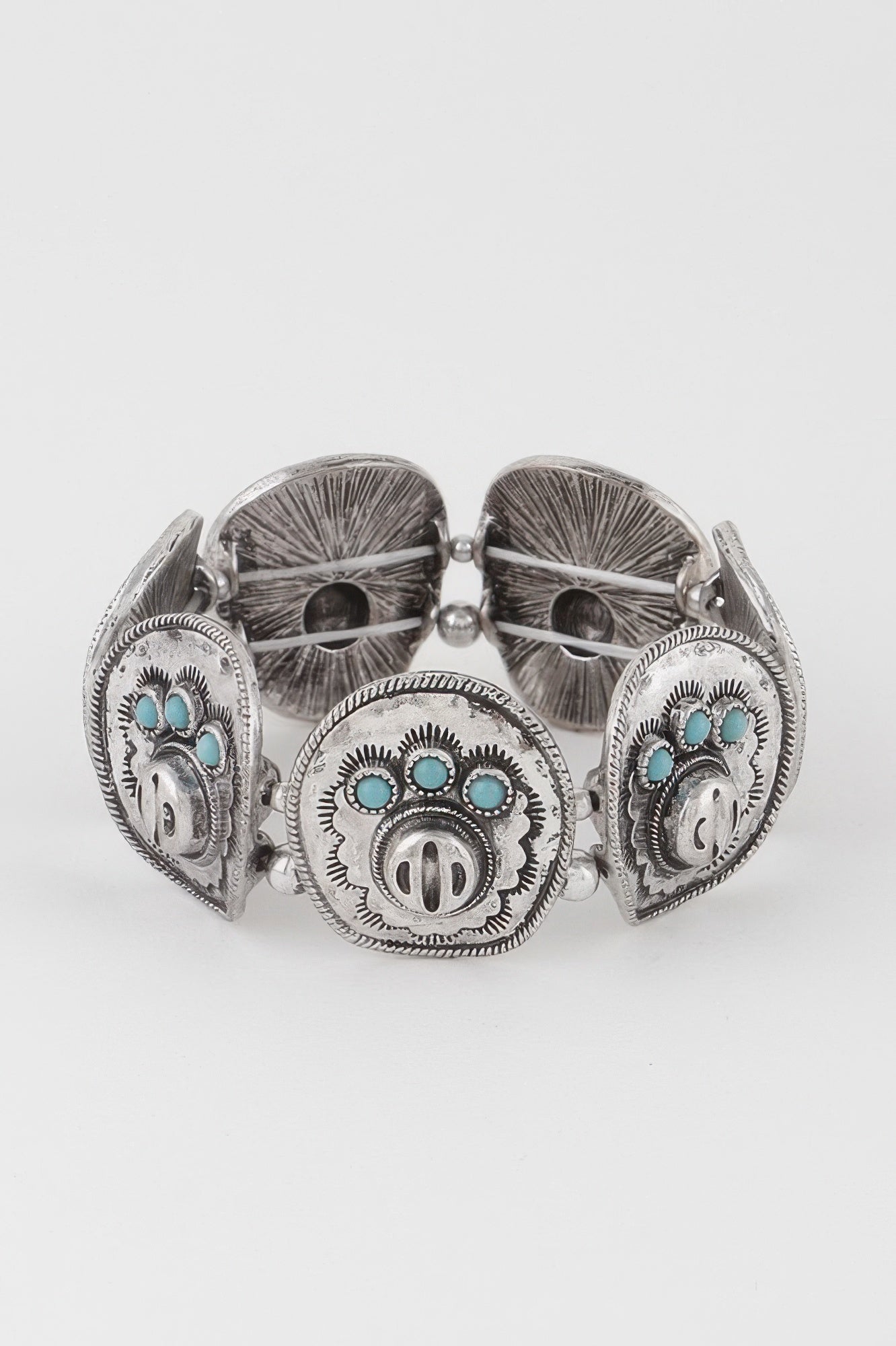  ASTOR Vintage Stone Plate Bracelet | Heirloom BYMANYC ® New York Style  NYC Wholesale Boutique Inventory - No MOQ & Ready to Ship