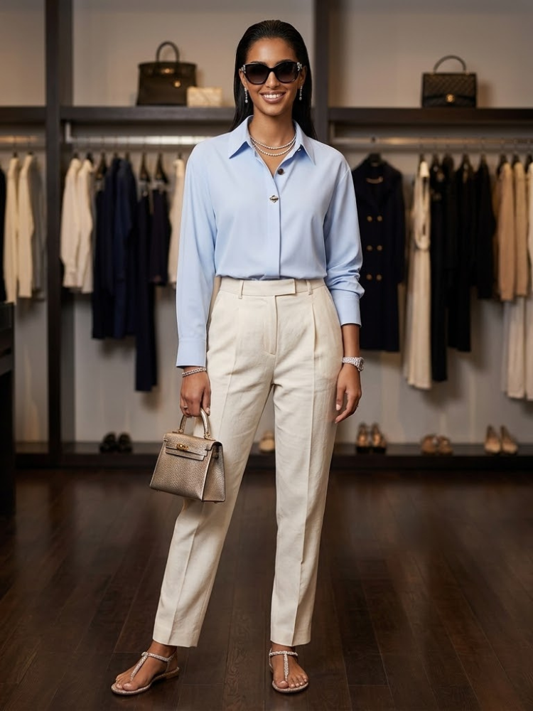  BLOUSE GREENWICH New Collection WALL STREET BYMANYC ® New York  NYC Wholesale Boutique Inventory - No MOQ & Ready to Ship