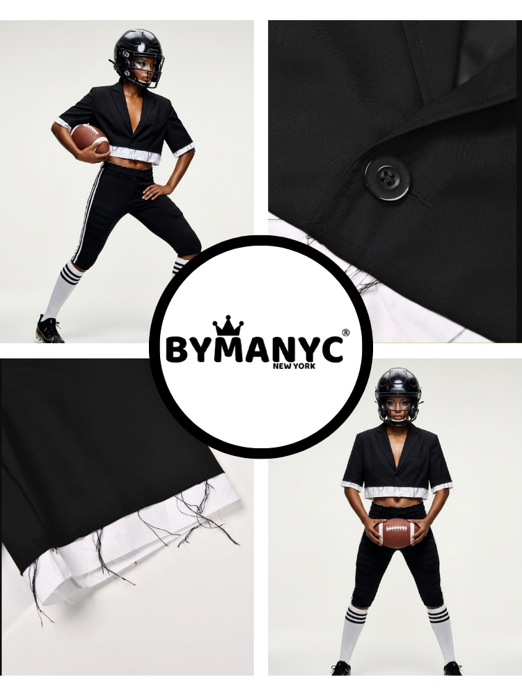  BOWERY Deconstructed Cropped Blazer | BYMANYC ® New York Style  NYC Wholesale Boutique Inventory - No MOQ & Ready to Ship