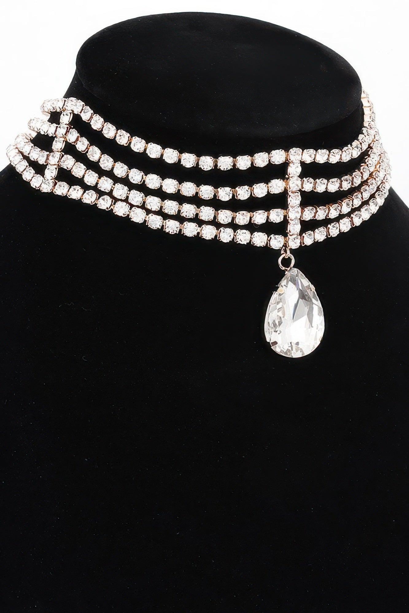  BROADWAY Rhinestone Choker & Crystal Pendant: NYFW BYMANYC ® New York  NYC Wholesale Boutique Inventory - No MOQ & Ready to Ship
