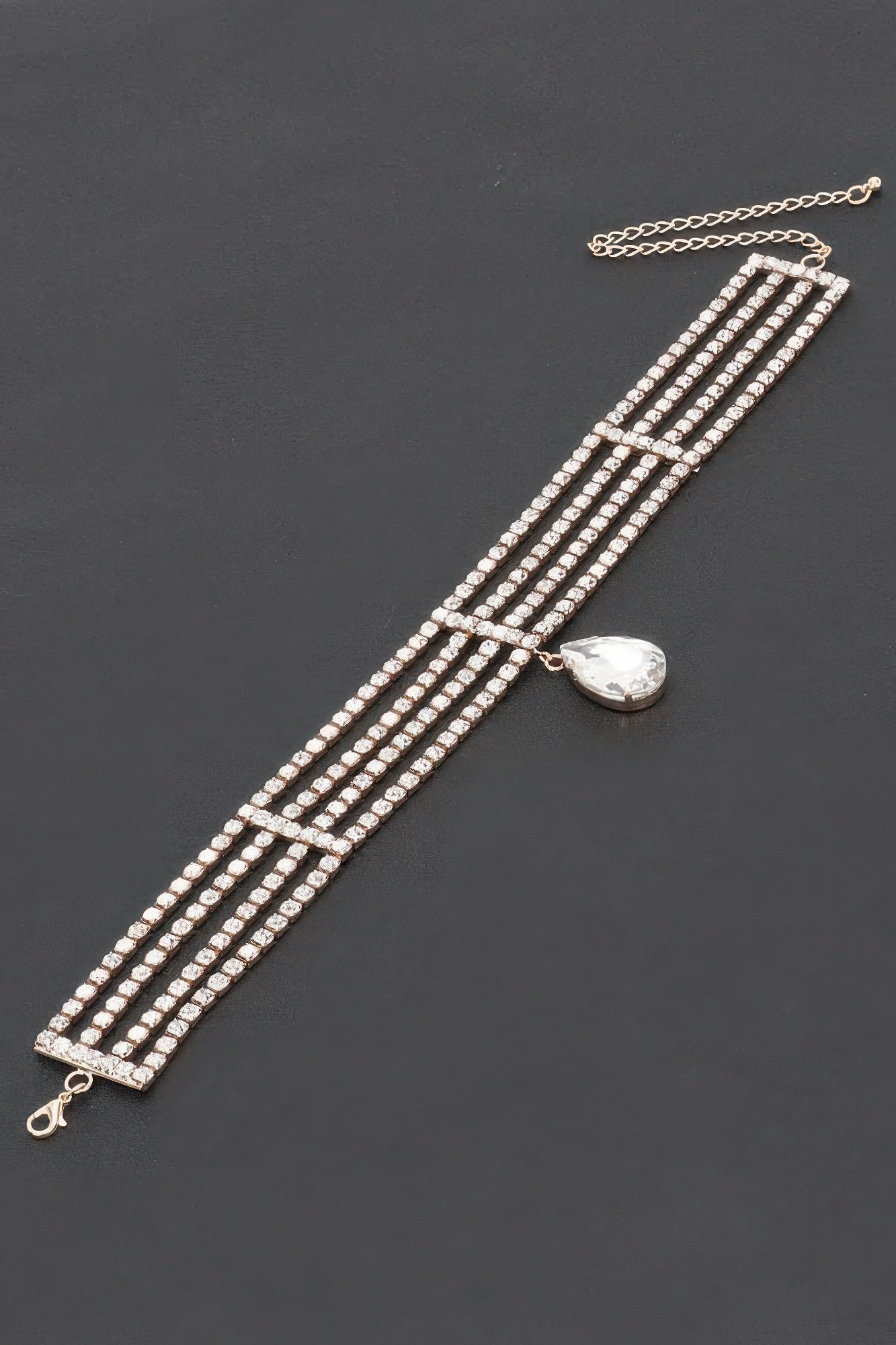 BROADWAY Rhinestone Choker & Crystal Pendant: NYFW BYMANYC ® New York  NYC Wholesale Boutique Inventory - No MOQ & Ready to Ship