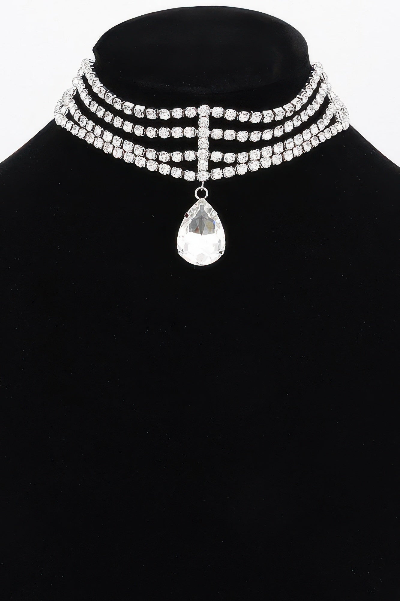  BROADWAY Rhinestone Choker & Crystal Pendant: NYFW BYMANYC ® New York  NYC Wholesale Boutique Inventory - No MOQ & Ready to Ship
