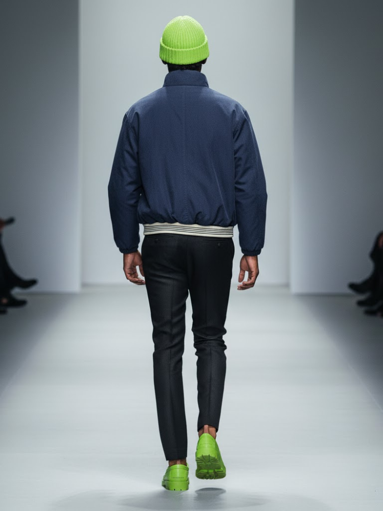 BROOKLYN NAVY YARD Men's Jacket Fashion Week Collection BYMANYC ® New York - BYMANYC ® New York  
