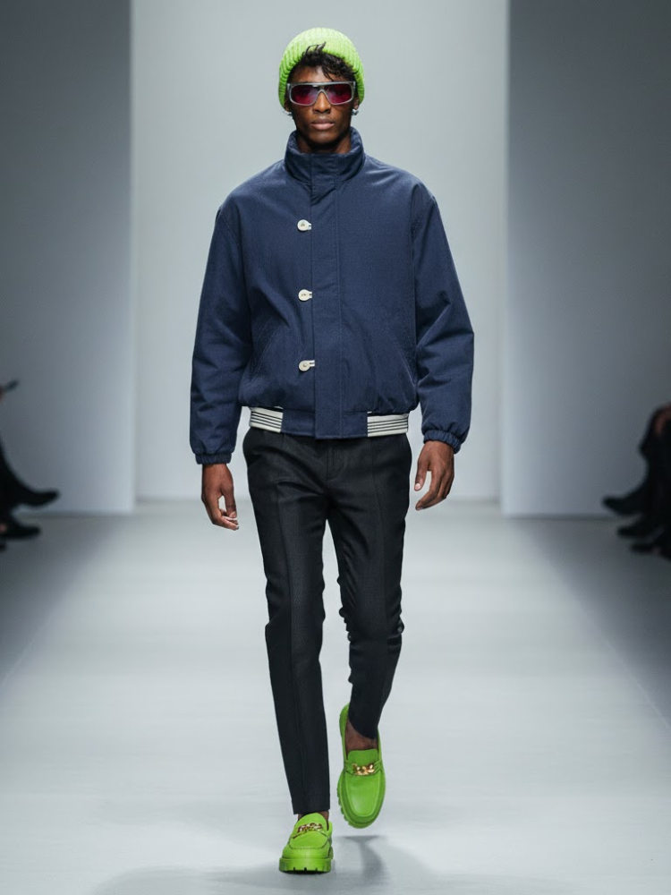 BROOKLYN NAVY YARD Men's Jacket Fashion Week Collection BYMANYC ® New York - BYMANYC ® New York  