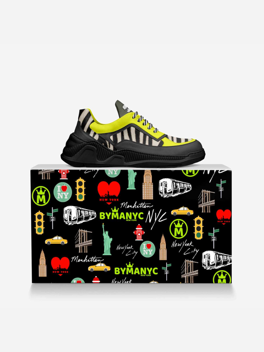BYMANYC ® NYC Flatiron Iconic: Architecturally Elegant Vegan Sneakers - BYMANYC ® New York  