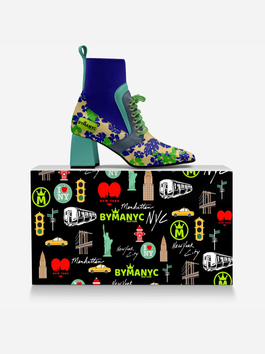 BYMANYC ® NYC Times Square Pulse: Vegan Women's Booties of Intense Luxury - BYMANYC ® New York  