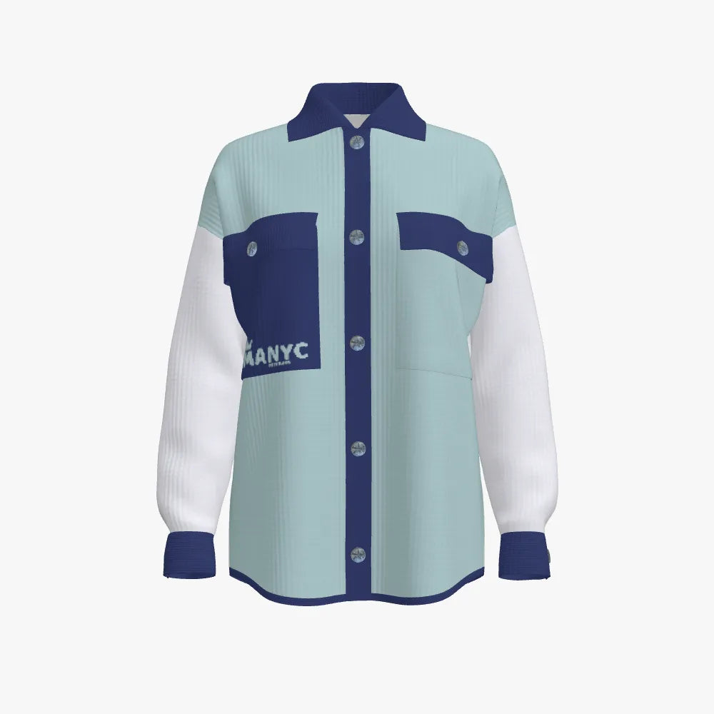 BYMANYC ® New York CHELSEA Eco Vegan Shacket - BYMANYC ® New York  