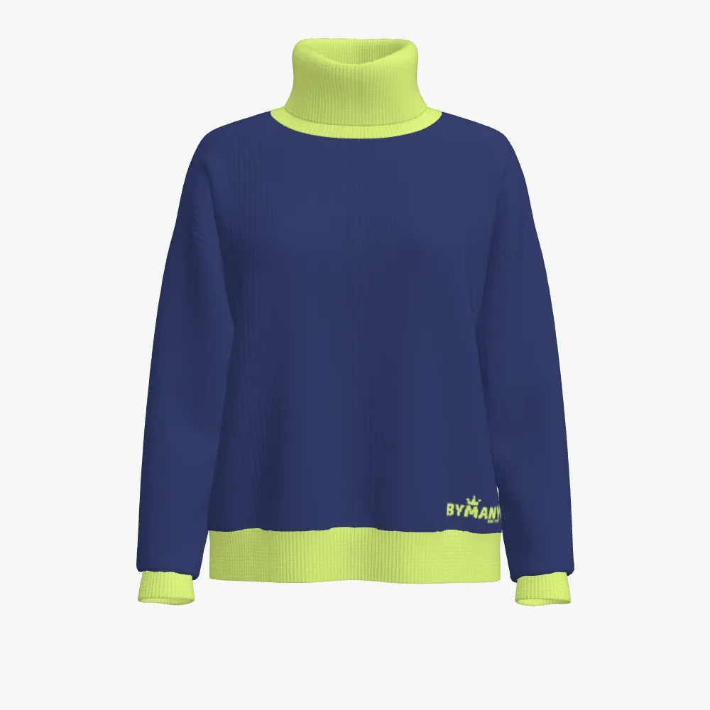BYMANYC ® New York CHELSEA Recycled Viscose Nylon Cowlneck Pullover - BYMANYC ® New York  