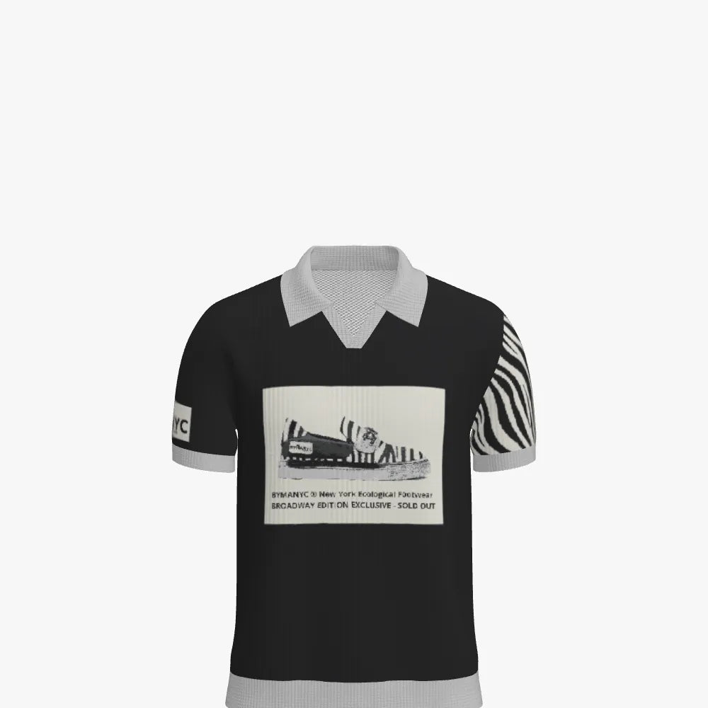 BYMANYC ® New York FIDI Eco Merino V-Neck Polo - BYMANYC ® New York  