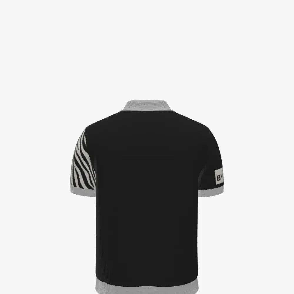 BYMANYC ® New York FIDI Eco Merino V-Neck Polo - BYMANYC ® New York  