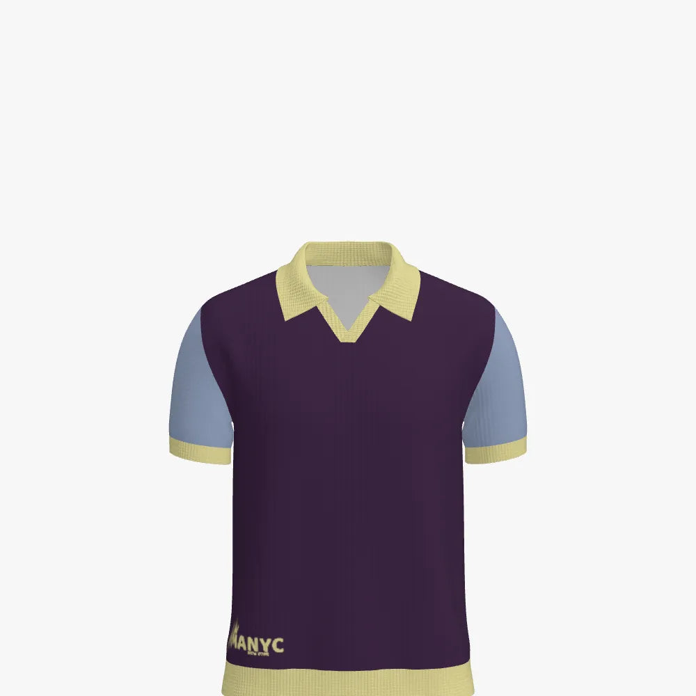 BYMANYC ® New York GREENWICH Eco Merino V-Neck Polo - BYMANYC ® New York  