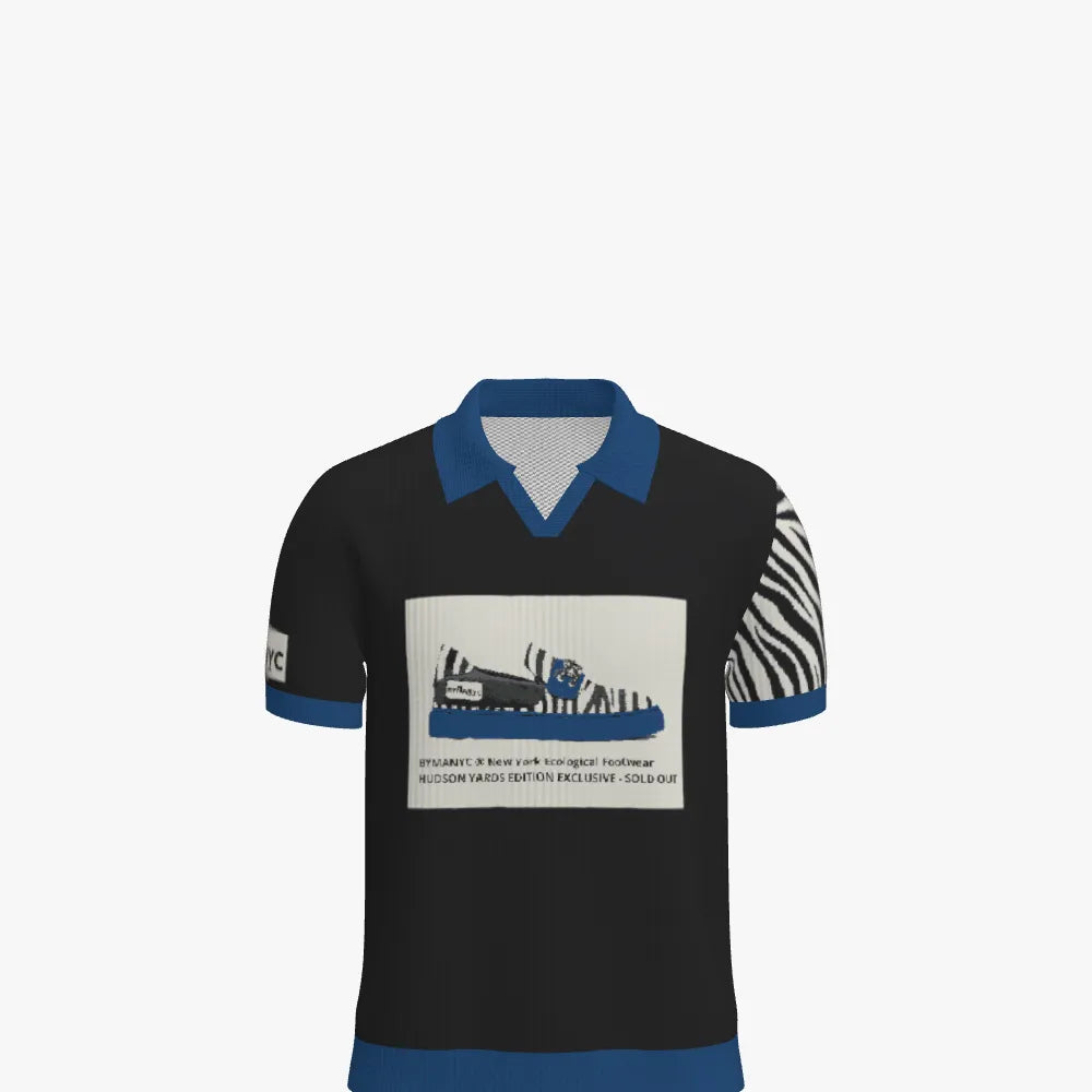 BYMANYC ® New York HARLEM Eco Merino V-Neck Polo - BYMANYC ® New York  