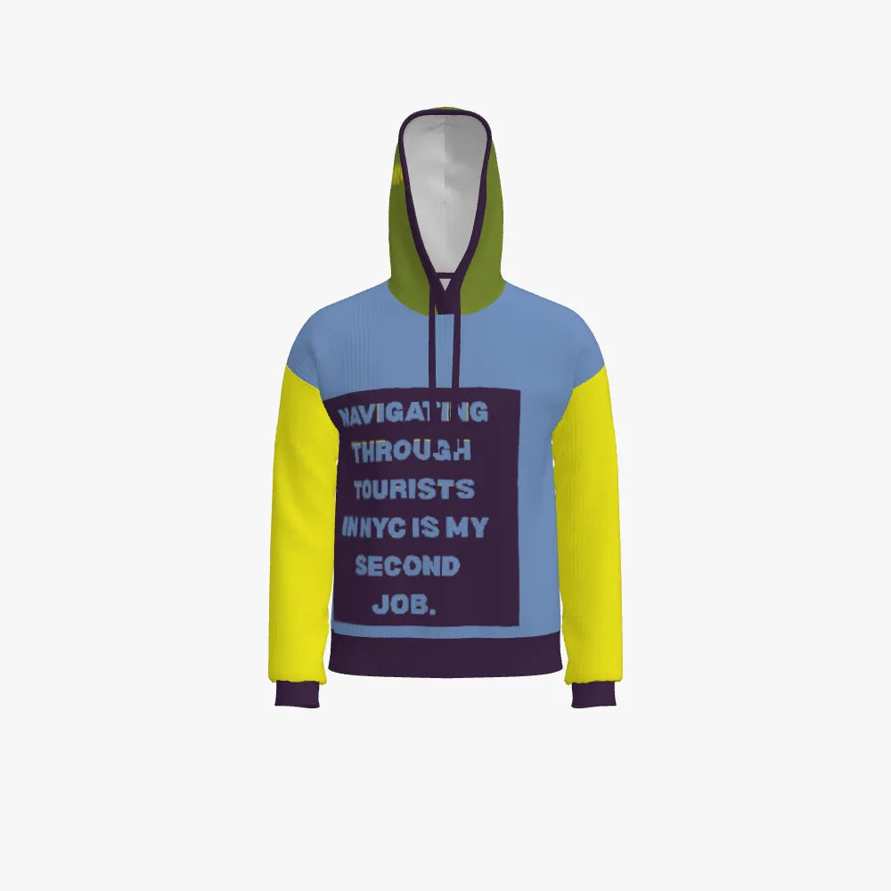 BYMANYC ® New York HERALD SQUARE Eco Merino Hoodie - Sustainable Urban Style - BYMANYC ® New York  
