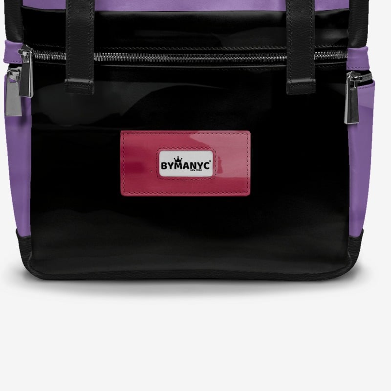 BYMANYC ® New York – NYC COUTURE Backpack in Berry & Violet Storm - BYMANYC ® New York  