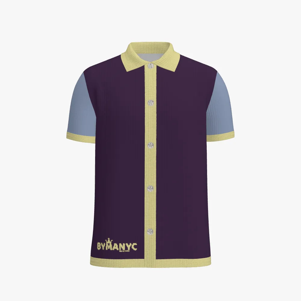 BYMANYC ® New York SOHO Eco Merino Short Sleeve Button Down - BYMANYC ® New York  