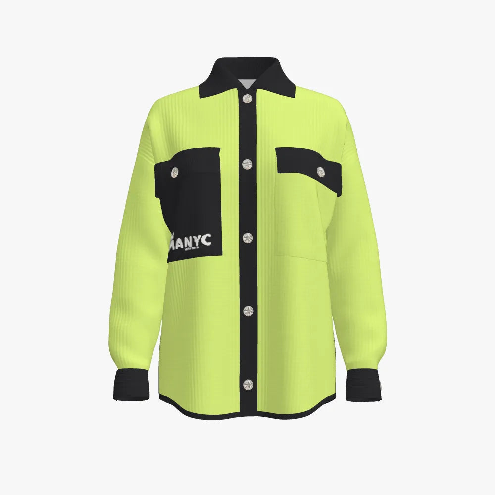 BYMANYC ® New York TOURIST Eco Vegan Shacket - BYMANYC ® New York  
