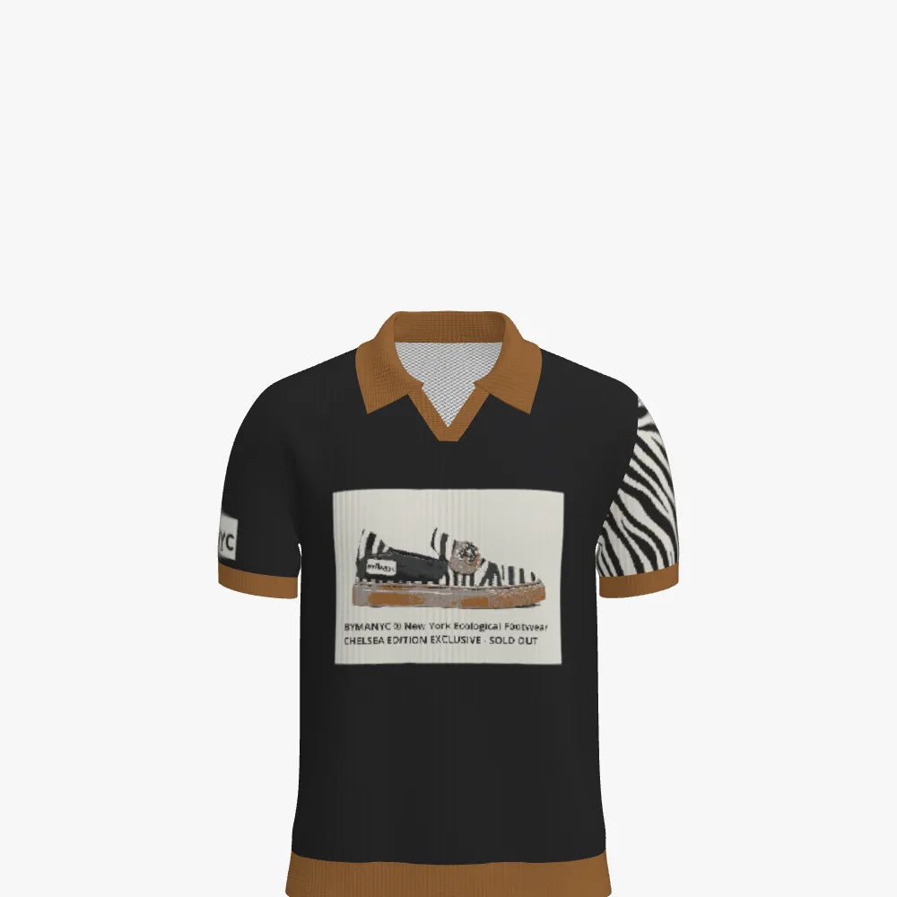 BYMANYC ® New York UES Eco Merino V-Neck Polo - BYMANYC ® New York  