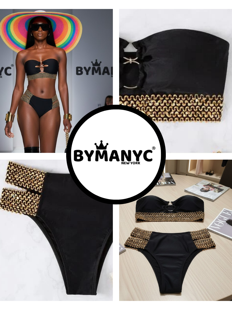  Bikini WALL STREET NYFW New Colecction BYMANYC ® New York  NYC Wholesale Boutique Inventory - No MOQ & Ready to Ship