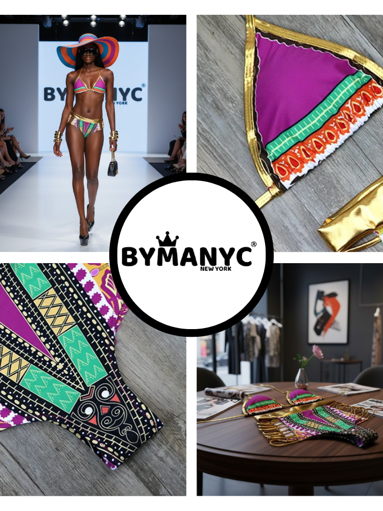 Bikini HARLEM NYFW New Colecction BYMANYC ® New York