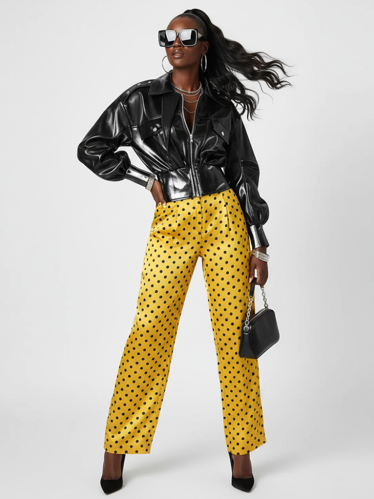 Black Motorcycle Style Jacket For Women, East Village, BYMANYC New York. - BYMANYC ® New York  