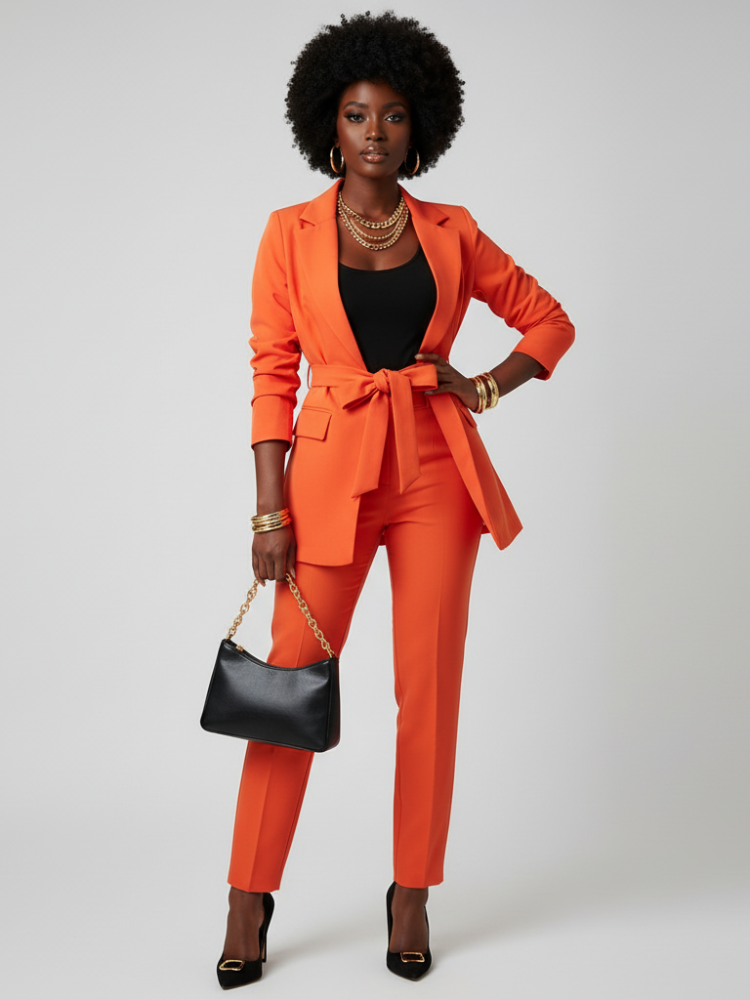  Blazer Tie-Waist, Tribeca | Women - BYMANYC ® New York  NYC Wholesale Boutique Inventory - No MOQ & Ready to Ship