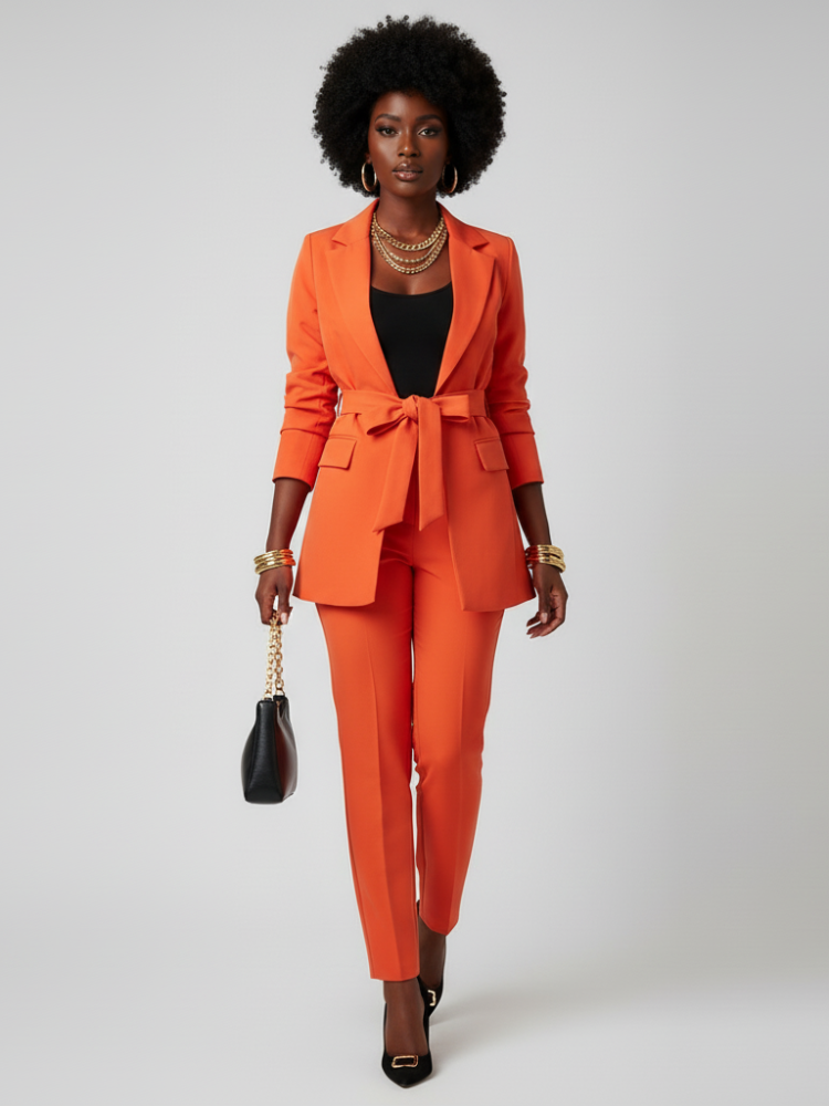  Blazer Tie-Waist, Tribeca | Women - BYMANYC ® New York  NYC Wholesale Boutique Inventory - No MOQ & Ready to Ship