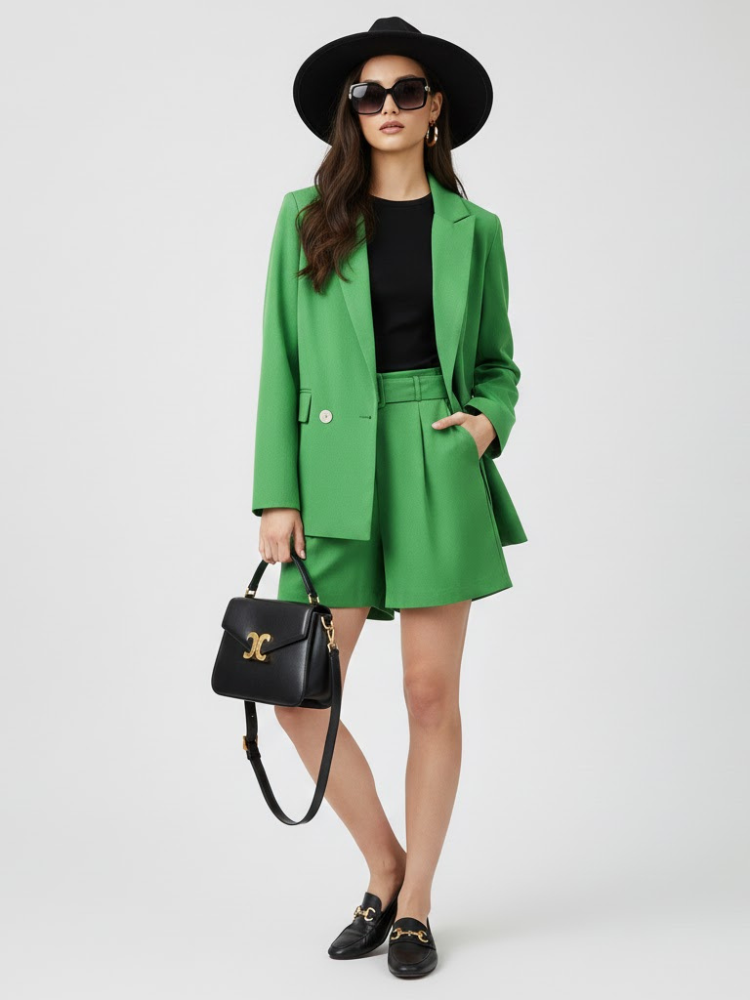  Blazer and Shorts Set SOHO NYFW New Colecction BYMANYC ® New York  NYC Wholesale Boutique Inventory - No MOQ & Ready to Ship